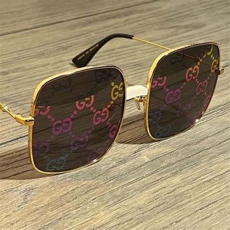 gucci sunglasses 2018 women& 39|Gucci holographic sunglasses.